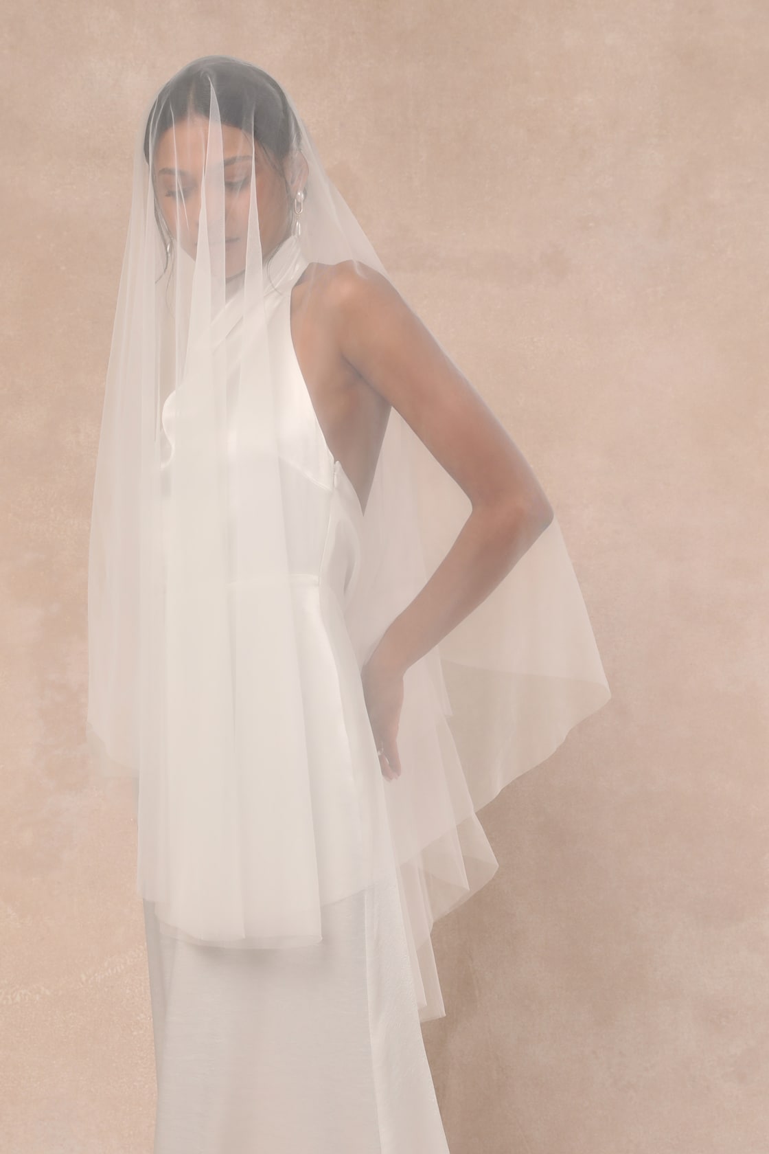 Forever Promise White Tulle Veil