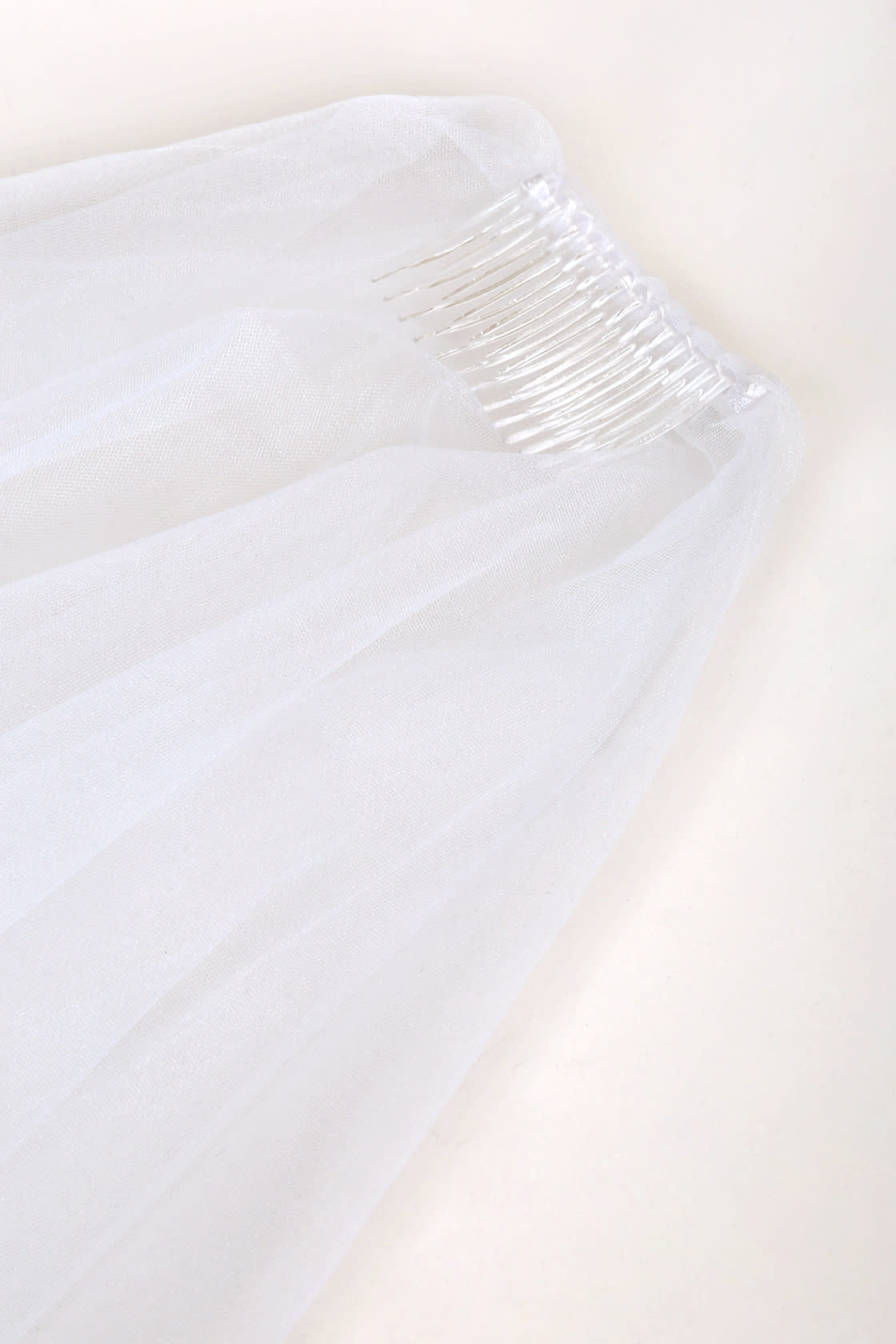 Forever Promise White Tulle Veil